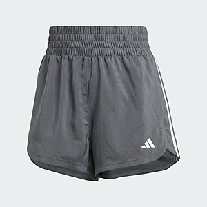 adidas Women's Pacer Training 3-Stripes Woven 3" Inseam High-Rise Shorts (3 Colors) $7 + Free Shipping