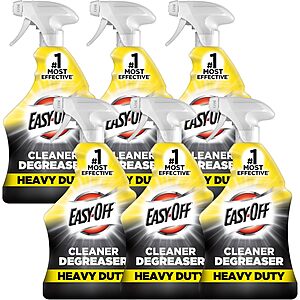 6-Pack 32oz. Easy-Off Heavy Duty Degreaser All-Purpose Cleaner Spray $11.30 