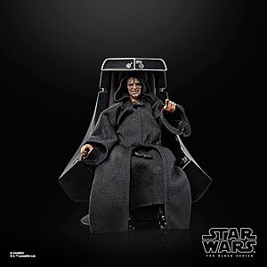 Star Wars The Black Series: Return of The Jedi 6" Emperor Palpatine/Throne Figure $31.50