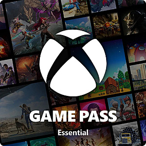 12-Month Microsoft Xbox Game Pass Essential Subscription (Email Delivery) $64 