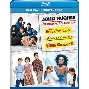 John Hughes: Yearbook Collection (Blu-Ray + Digital Code) $11 + Free S&H