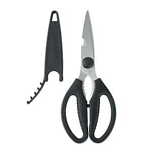 Mainstays Multi-Purpose Stainless Steel Kitchen Shears w/ Black Grip $1.80 + Free Pickup