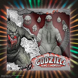 Super7 Ultimates! Toho 7" Godzilla Grayscale Comic Book Action Figure $71.20 + Free S&H