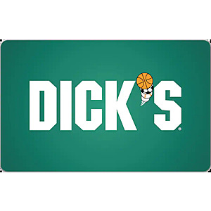 $50 Dick's Sporting Good eGift Card (Email Delivery) $42.50