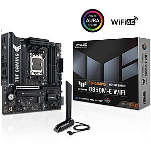 ASUS TUF GAMING B850M-E WIFI AMD B850 mATX Motherboard + 1TB Team Group SSD $170 + Free Shipping