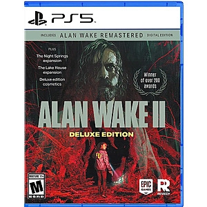 Alan Wake 2: Deluxe Edition (PS5) $30 + Free S&H