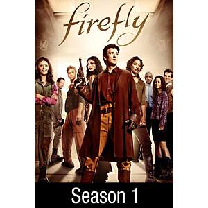 Firefly: The Complete Series (2002) (Digital HD TV Show) $5 