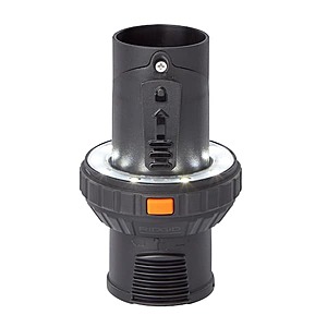 YMMV Ridgid 1-7/8 in. VT1736 LED Lighted Passthrough Accessory Cuff Shop Vacuum Attachment for  Wet Dry Vac Hoses and Wands $10