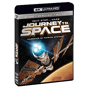 Journey to Space (2015) (4K UHD + 3D Blu-Ray + Blu-Ray) $11.50 
