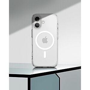 Spigen Ultra Hybrid MagFit Phone Case for iPhone 17/Pro/Pro/Max or Air (Clear) $13.50 
