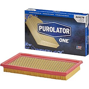 $6.75* | Purolator PurolatorONE Advanced Engine Air Filter (various) at Amazon