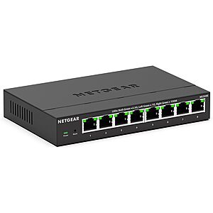 Netgear 8-Port 2.5G Gigabit Ethernet Smart Managed Essentials Network Switch $130 + Free S&H
