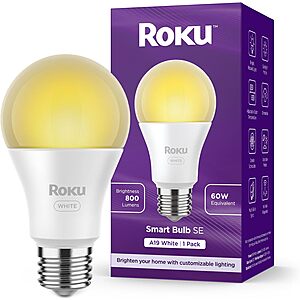 Roku Smart Light Bulb at Amazon