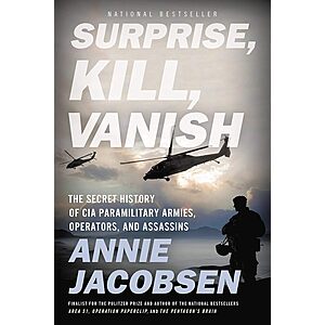 Surprise, Kill, Vanish: The Secret History of CIA (eBook) $3 