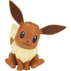 Bandai Spirits PokePla Quick! Pokemon Model Figure Kit (04 Eevee) $7 