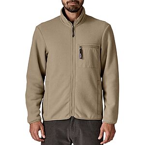 Men's Patagonia Synchilla Full Zip Fleece Jacket in L-XXL (Seabird Grey) $67.50 + Free S&H