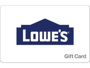 $100 Lowe's eGift Card (Email Delivery) $90 via Newegg