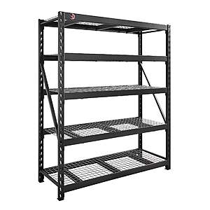 Costco Members: Gorilla Rack 5-Tier Industrial Storage Shelves (72"x24"x84") $250 + Free S&H