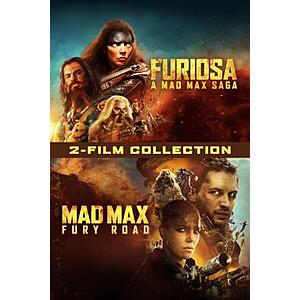 Furiosa: A Mad Max Saga + Mad Max: Fury Road (Digital 4K UHD Films) 