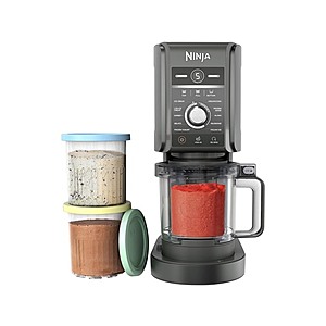 Refurbished: Ninja Creami Deluxe 11-In-1 Ice Cream Maker w/ 2x 24oz. Deluxe Pint 0 + Free S&H w/ Amazon Prime