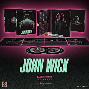 John Wick: Titans of Cult Steelbook Edition (4K Ultra HD Amazon Exclusive)