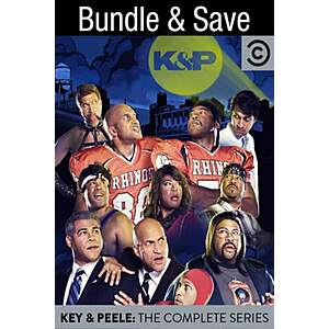 Key & Peele: The Complete Series (2012) (Digital HDX TV Show) $10 