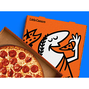 Prime Members: Large Classic Pepperoni or Cheese Pizza from Little Caesars $5 (Valid thru 6/26)