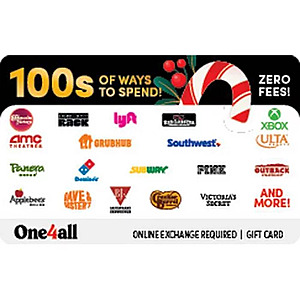 $100 One4all eGift Card (various retailers) + $10 Target eGift Card