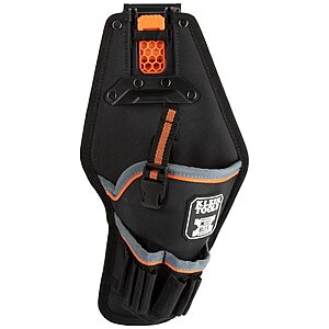 Klein Tools MODbox Ballistic Nylon Drill Tool Pouch w/ Belt Clip $15 + Free S&H