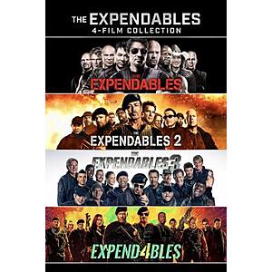 The Expendables 4-Film Collection (4K UHD Digital Films)