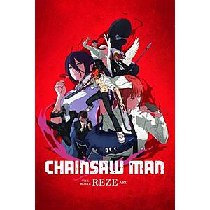 Chainsaw Man: The Movie: Reze Arc (2025) (4K UHD Digital Film; MA) $9.99 w/ Amazon Prime Membership via Amazon
