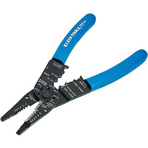 Prime Members: 8" Klein Tools Long Nose Multi Tool Wire Stripper Cutter $18.20 + Free S&H