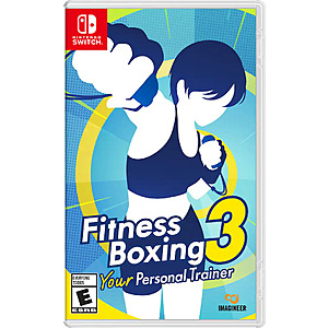 Fitness Boxing 3: Your Personal Trainer (Nintendo Switch) $28 + Free S&H