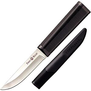 Cold Steel Finn Bear 4" Fixed Blade Utility Knife w/ Textured Handle $12.35