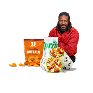 Jimmy John's Restaurant: #1738 Fetty W(r)ap Meal (Buffalo Wrap, Chips & Drink) $6.80 (Valid thru 7/9)