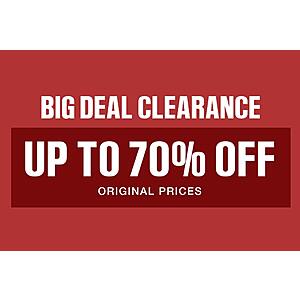 Men's Wearhouse Flash Sale: Clothing Clearance Up to 70% Off Original Prices & Up to 50% Off Sitewide + Free S&H