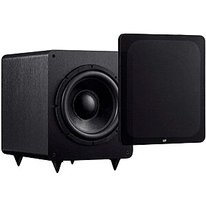 Monoprice SW-12 400W RMS Powered Subwoofer Speaker