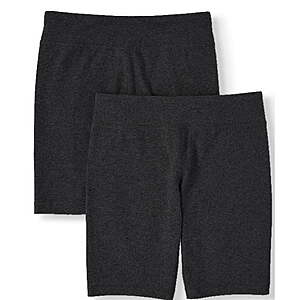 2-Pk Athletic Works 9" Dri Mid Rise Bike Shorts (various colors/sizes) $5 + Free S&H on $35+