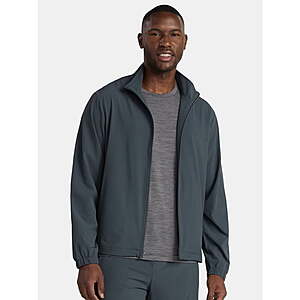 Men's Athletic Works Woven Track Jacket (various colors/sizes) $6.80 + Free S&H on