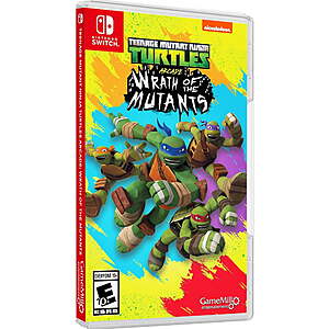 Select Walmart Locations: TMNT Arcade: Wrath of the Mutants (Nintendo Switch) $10 & More + Free S&H on $35+