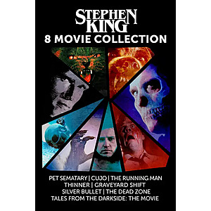 Stephen King 8-Movie Collection (4K/HD Digital Films)