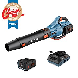 Senix 60W 170 MPH Handheld Leaf Blower Kit w/ 4Ah Battery/Charger $99 + Free S&H