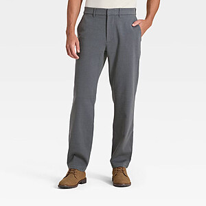 Men's Goodfellow & Co Comfort Wear Trousers in Select Sizes (various colors) $8 + Free S&H