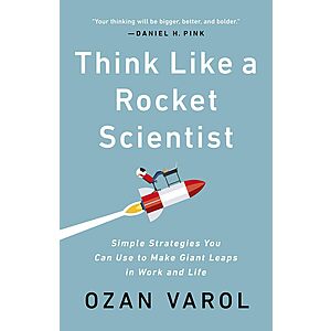 Think Like a Rocket Scientist (eBook) by Ozan Varol $2 