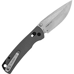 Kershaw Sequence 3.32" EDC Pocket Knife w/ Reversible Carry Pocketclip (Gray)