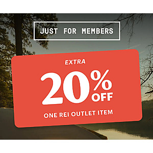 REI Labor Day Sale + Co-op Members Offer: Extra Savings on One Outlet Item 20% Off & More + Free Pickup
