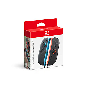 Nintendo Joy-Con 2 L/R Controllers Light Blue and Light Red