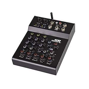 Monoprice Stage Right ix4B 4-Channel Live Sound/Recording Mixer w/ Bluetooth $30 + Free S&H