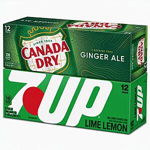 Dollar General Stores: 12-Pk 12oz. Dr Pepper, Canada Dry, 7UP, Sunkist Soda 3 for $13 & More (Valid thru 9/5)