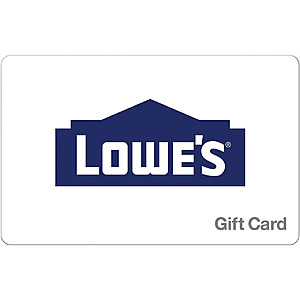 $100 Lowe's eGift Card (Email Delivery)